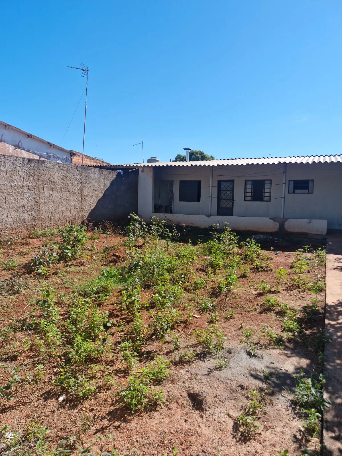 Edícula com amplo quintal